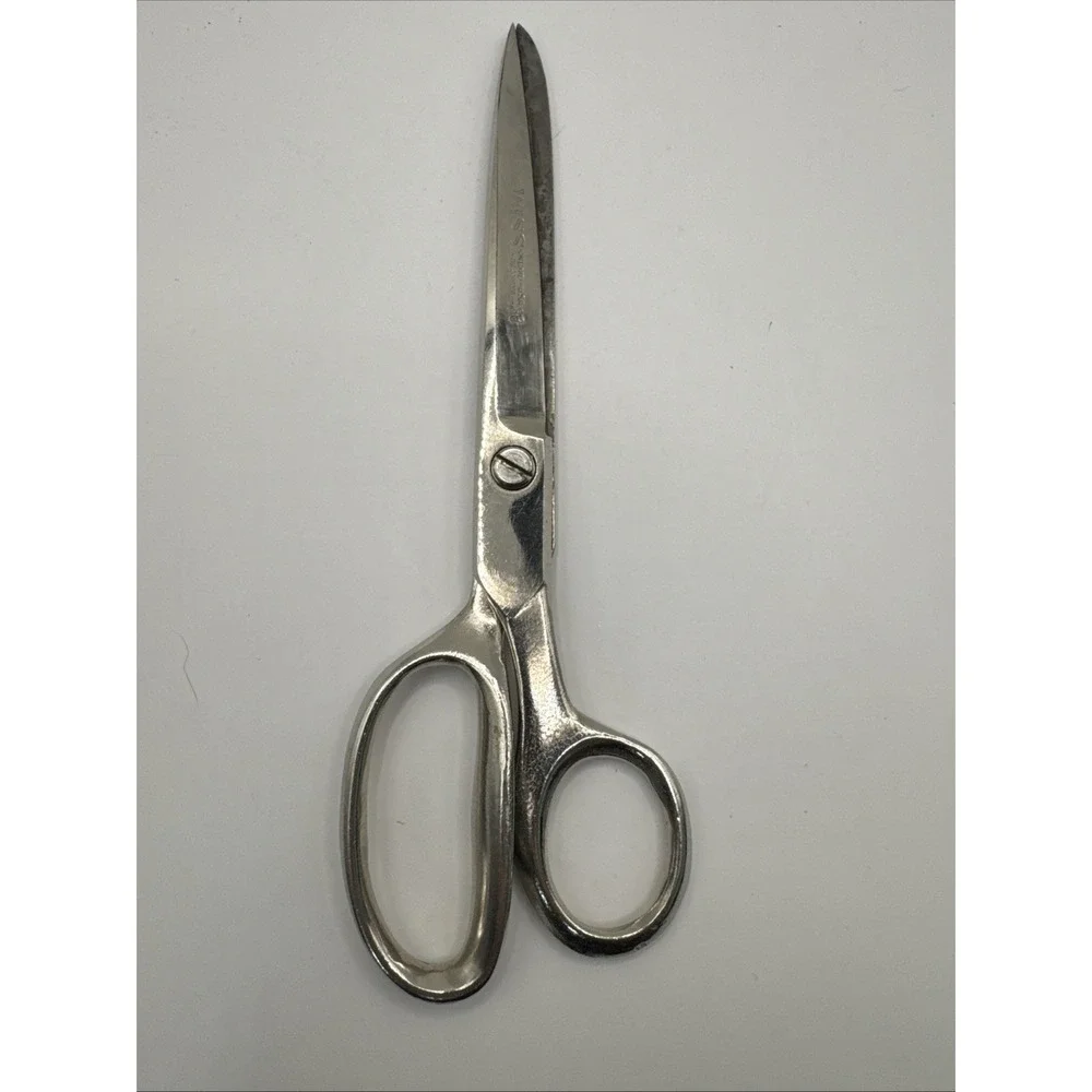 Vintage Wiss Inlaid USA #38 Scissors 8